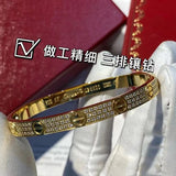 Side view of Cartier unisex jewelry piece
