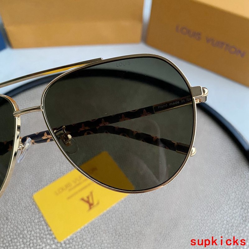 Front view of Louis Vuitton unisex sunglasses