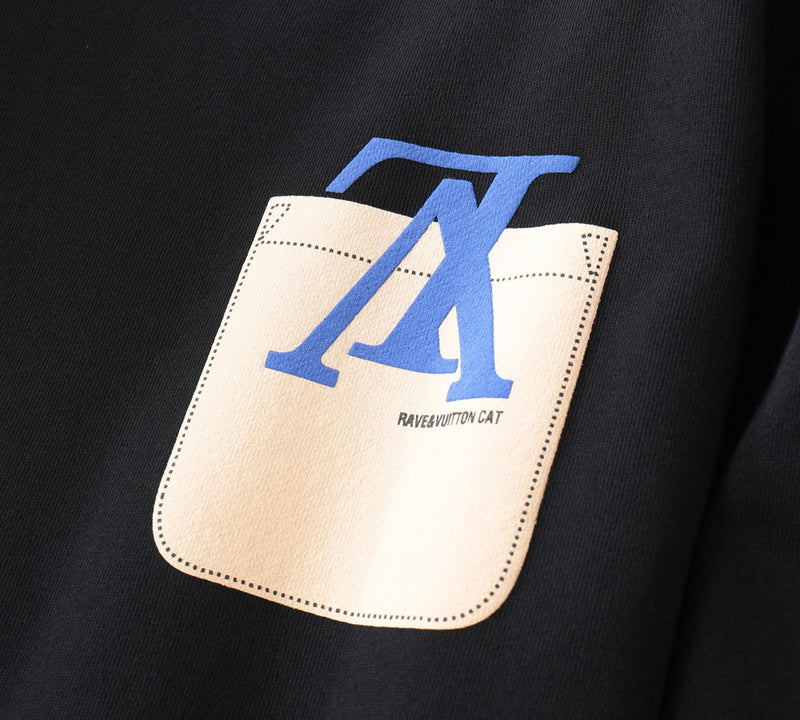 Flat lay presentation of Louis Vuitton luxury clothing with tailored silhouette