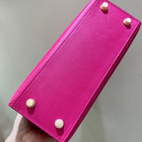 Close-up detail of timeless bag design