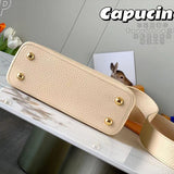 Back view of signature chic women's handbag – women's luxury accessory