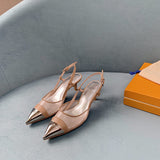 Louis Vuitton shoes Style 250 - close-up of handcrafted italian detailing