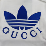 Full styled look of Gucci luxury clothing with monogram-inspired silhouette