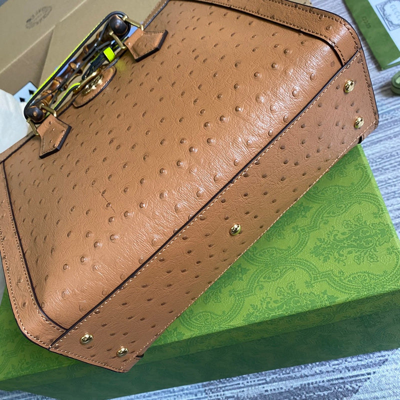 Interior view of sleek polished women's handbag – women's luxury handbag