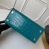 Styled lifestyle shot of modern polished women's handbag – women's statement bag