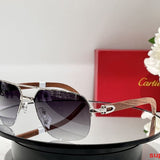 Full view of Cartier unisex sunglasses