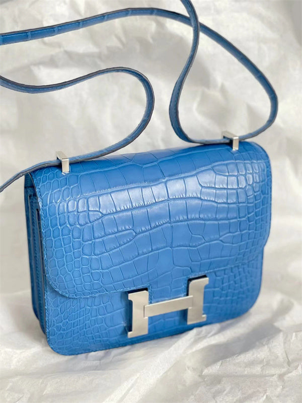 Timeless bag shown from front angle