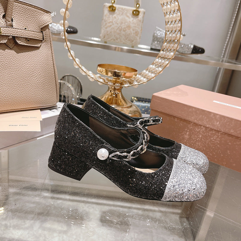 Miu Miu luxury shoes full view — premium authentic designer style