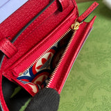 Front view of modern sleek women's handbag – women's luxury accessory