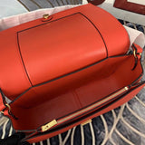 Side profile of signature elevated women's handbag – women's premium purse