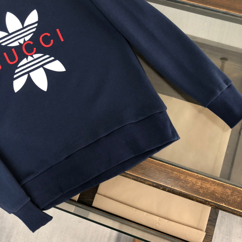Back view of Gucci luxury clothing with relaxed-fit cut