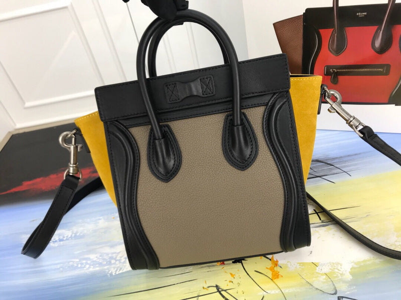 Side profile of statement sleek women's handbag – women's designer-style accessory