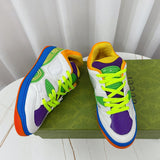 Gucci two-tone luxury sneakers view 4 minimalist modern build