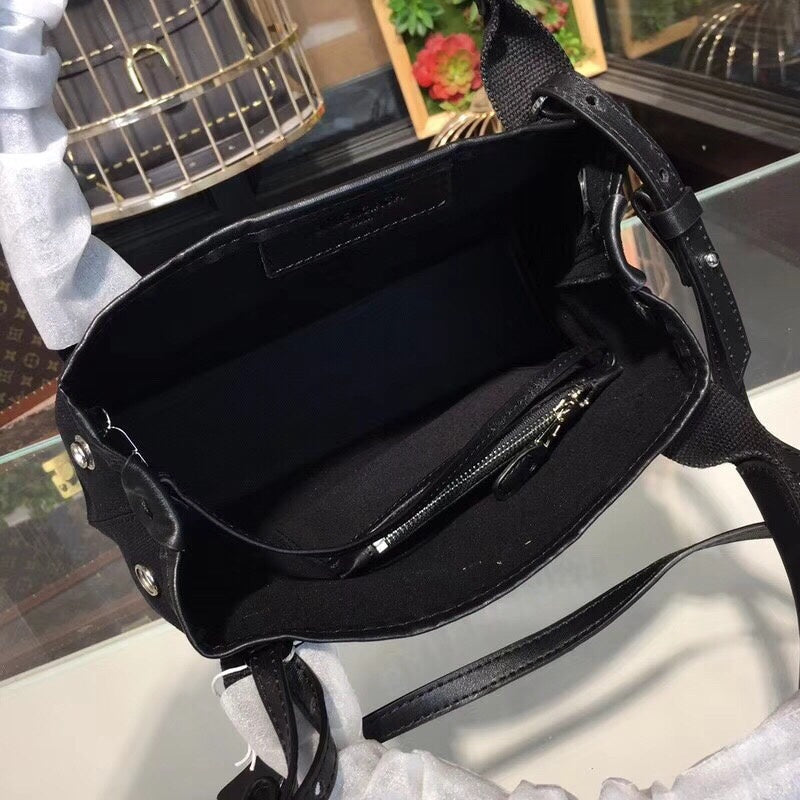 Polished Faux Leather Handbag - Understated Luxury Look | Women's Premium Handbag #952 - texture close-up (image 9) of designer-inspired handbag