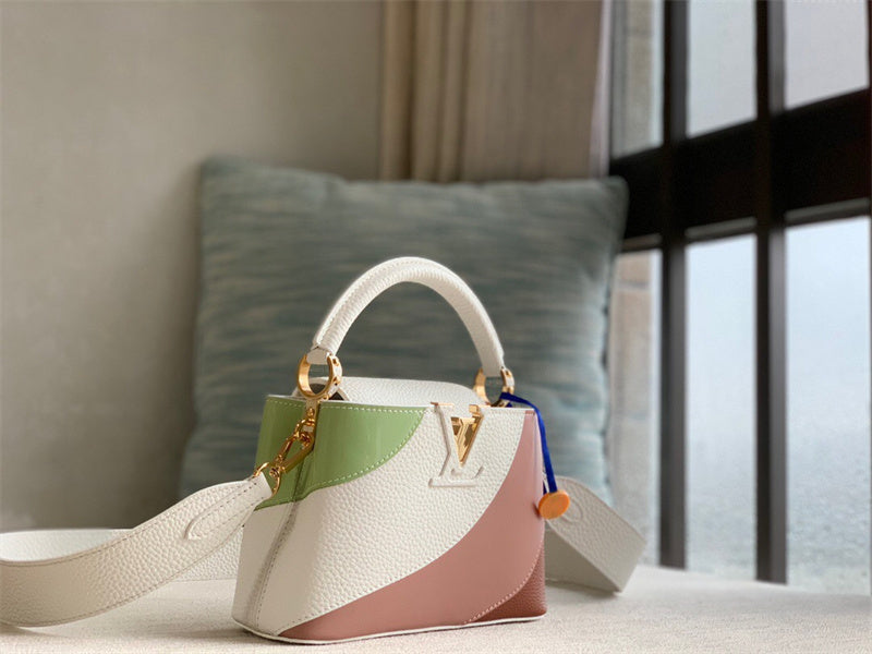  tailored shoulder bag detail view showing craftsmanship 20