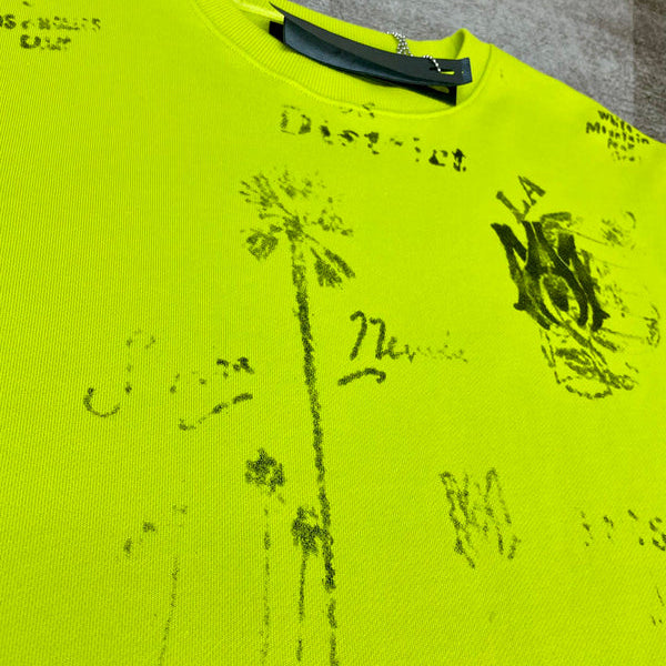 Amiri designer hoodie full view