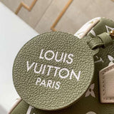 Back view of elevated modern women's handbag – women's designer-style accessory