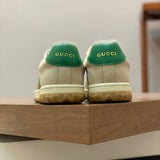 Gucci muted earth tones luxury sneakers view 8 everyday casual design