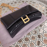 Back view of statement classic women's handbag – women's luxury handbag