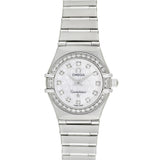 Side view of Omega women's watch