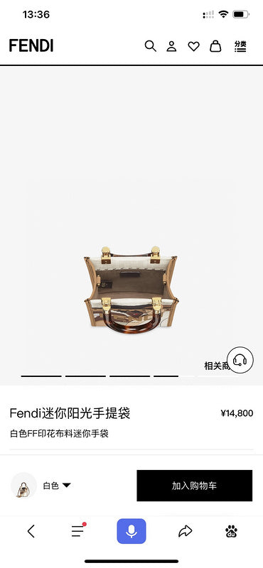 Ziva's Charm handbag – full view (18cm*13cm*6.5cm)