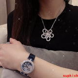 Angled view of Van Cleef & Arpels unisex jewelry piece