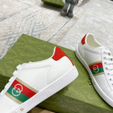 Gucci neutral cream luxury sneakers view 5 streetwear statement look