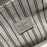 Front view of classic signature women's handbag – women's luxury accessory