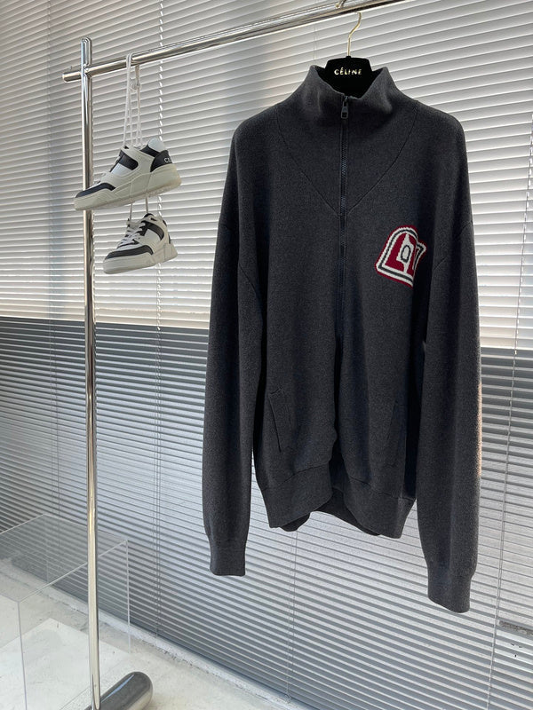 Back view of Louis Vuitton luxury clothing with relaxed-fit cut