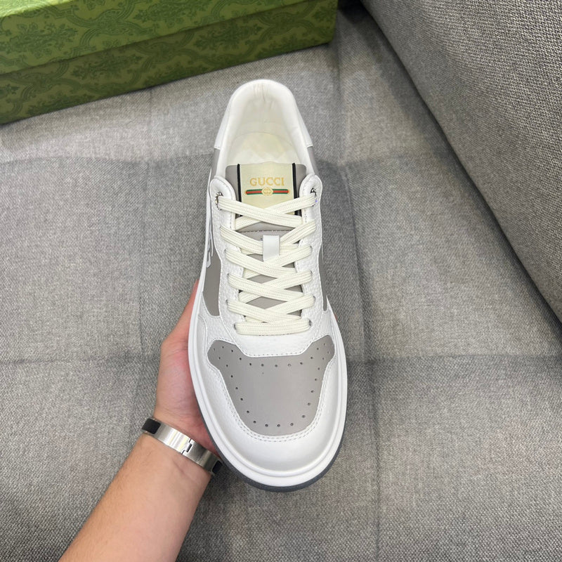 Gucci stone beige luxury sneakers view 10 padded collar comfort