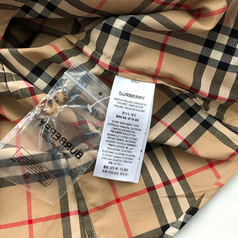 Side profile view of Burberry luxury piece style No.064