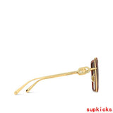 Lifestyle view of Louis Vuitton unisex sunglasses