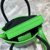 Modern Faux Leather Handbag - Polished Finish | Women's Fashion Handbag #988 - texture close-up (image 9) of designer-inspired handbag