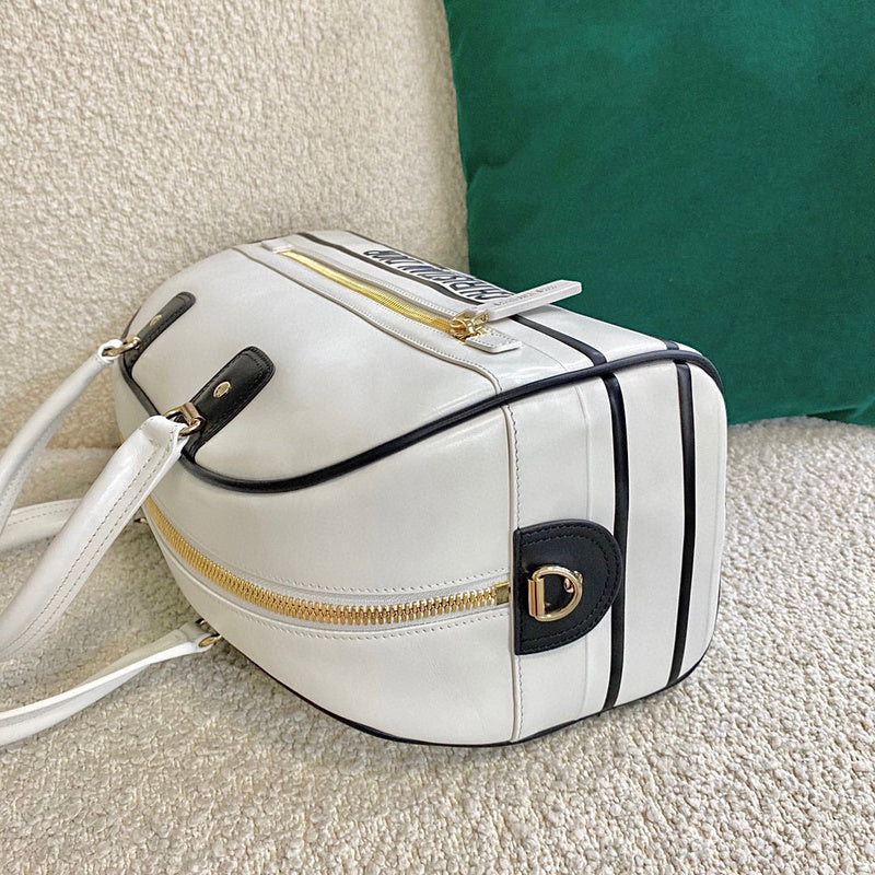 Interior view of modern polished women's handbag – women's luxury handbag
