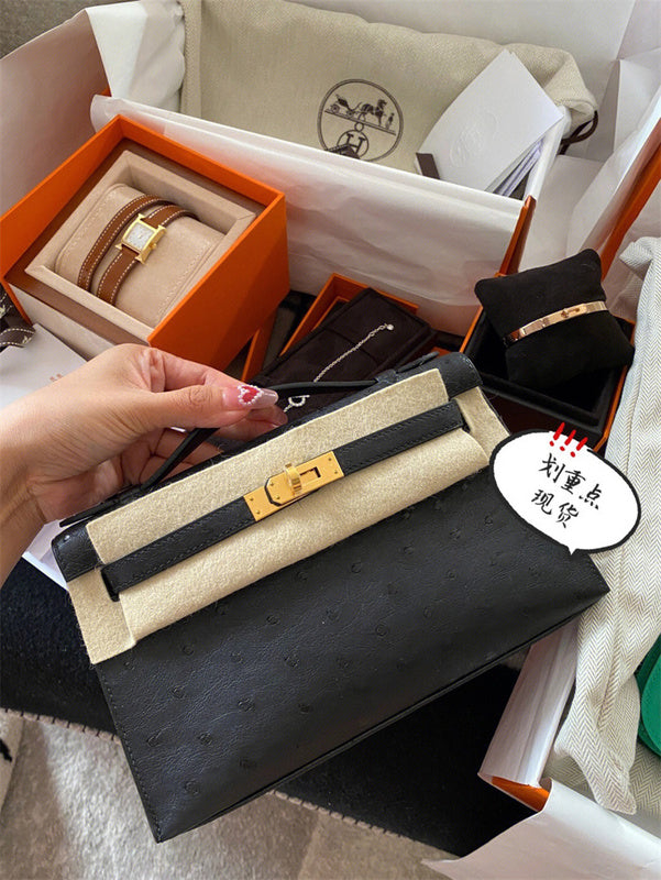 Contemporary bag shown from front angle