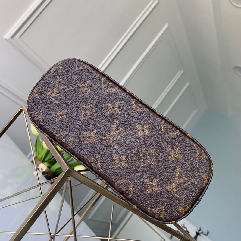 Back view of sleek statement women's handbag – women's designer-style accessory