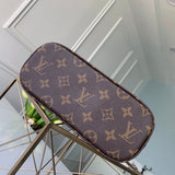 Back view of sleek statement women's handbag – women's designer-style accessory