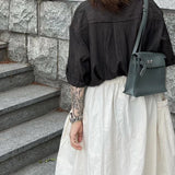 Structured handbag styled for everyday wear