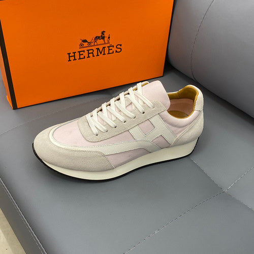 Hermes shoes Style 142 - texture and material detail