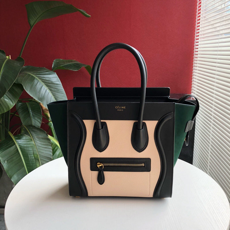Side profile of polished elevated women's handbag – women's premium purse