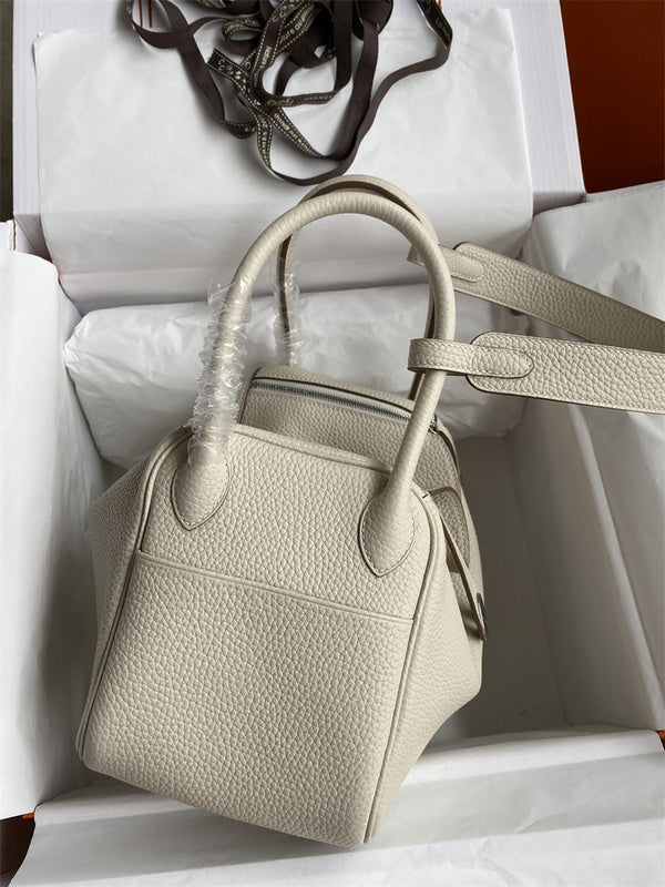 Close-up detail of polished bag design