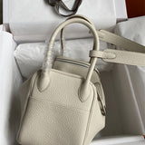 Close-up detail of polished bag design