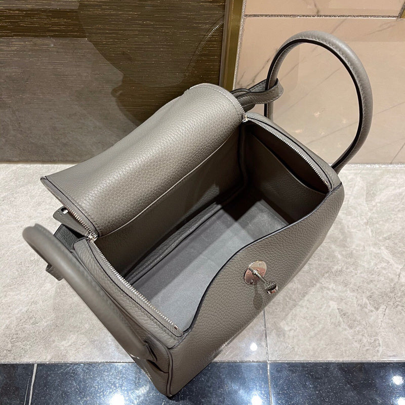 Close-up detail of sophisticated bag design