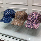 Close-up detail view of Burberry unisex cap