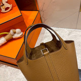 Streamlined bag shown from front angle