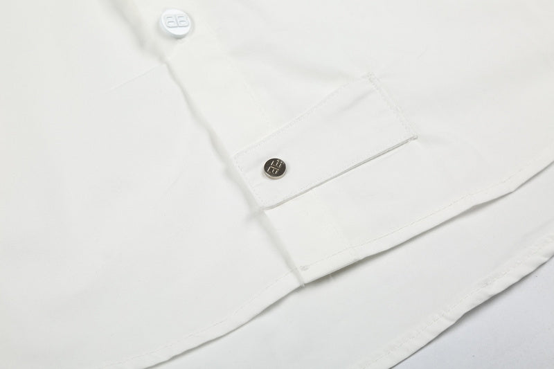 Balenciaga luxury t-shirt detail shot