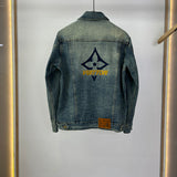 Back view of Louis Vuitton luxury clothing with streetwear-inspired cut
