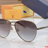 Side view of Louis Vuitton unisex sunglasses