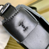 Statement Vegan Leather Handbag - Refined Silhouette | Women's Designer-Inspired Purse #1741 - styled full view (image 7) of designer-inspired handbag