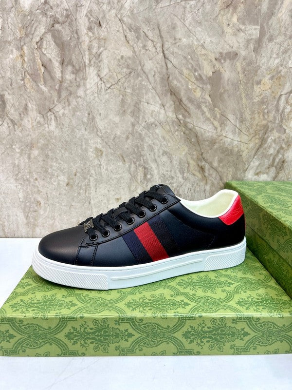 Gucci all-black luxury sneakers view 10 everyday casual design